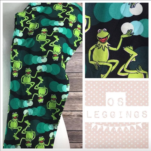 LuLaRoe Other - NEW 🐸 LuLaRoe Leggings - Kermit the Frog